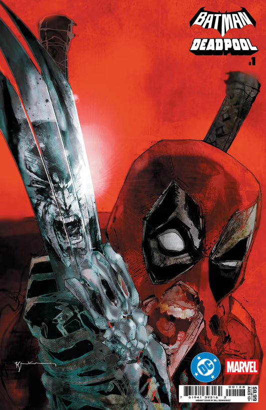 BATMAN/DEADPOOL VOLUME UNICO – VARIANT DI BILL SIENKIEWICZ