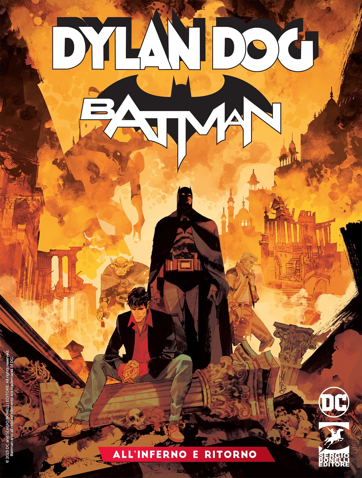 Batman / Dylan Dog 2 (di 3)– All' Inferno e Ritorno -