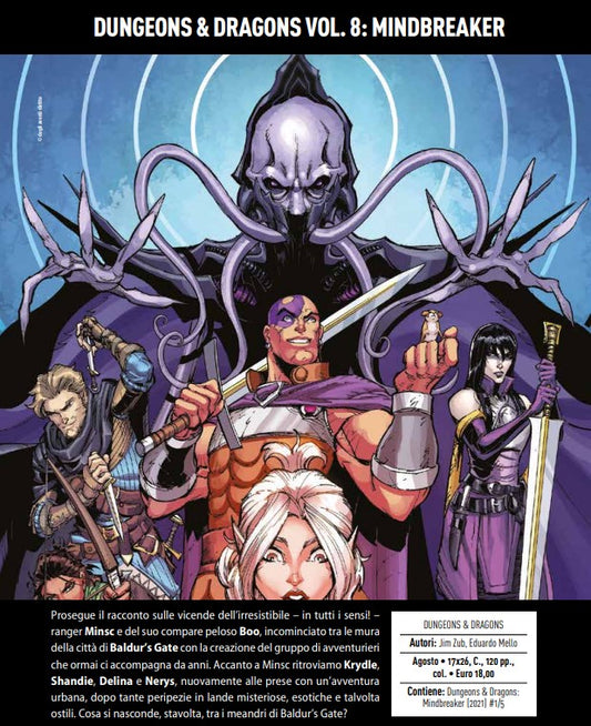 DUNGEONS & DRAGONS VOL. 8 - MINDBREAKER