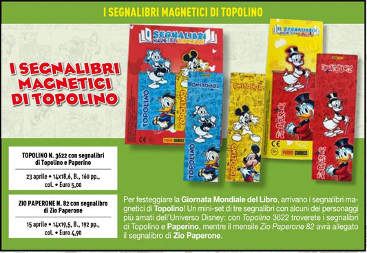 Zio Paperone 82 + I Segnalibri Magnetici di Topolino – Zio Paperone