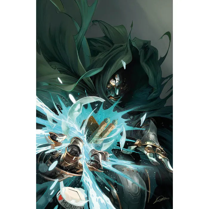 Il Testamento di Destino Panini Doomination Variant Cover di Alexander Lozano (Marvel Miniserie #296)