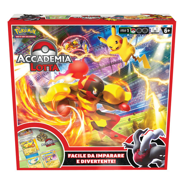 Pokemon Accademia di Lotta 3 (2024) – 3 Mazzi da 60 Carte + 3 carte Pokémon EX
