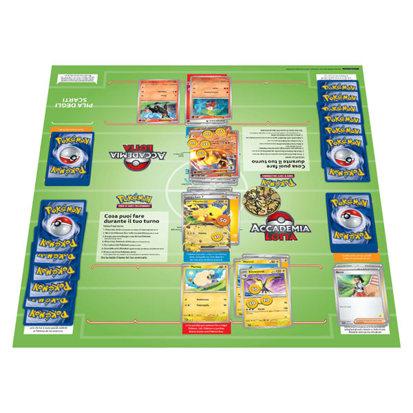 Pokemon Accademia di Lotta 3 (2024) – 3 Mazzi da 60 Carte + 3 carte Pokémon EX
