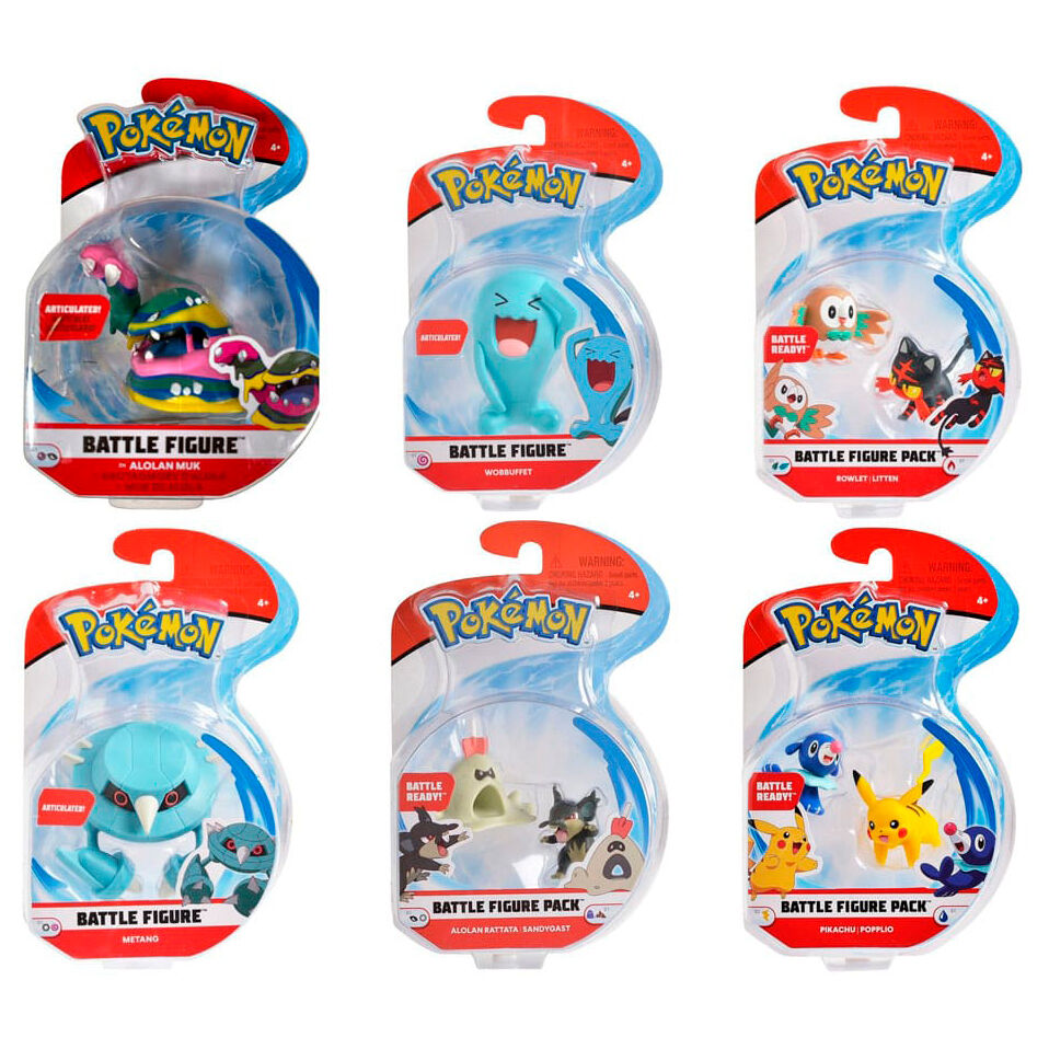 Pokemon Battle assorted figure 5cm (1 Modello Random)