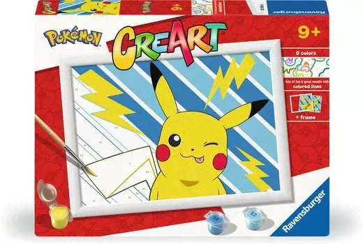 Pokemon Pikachu CreArt Painting kit