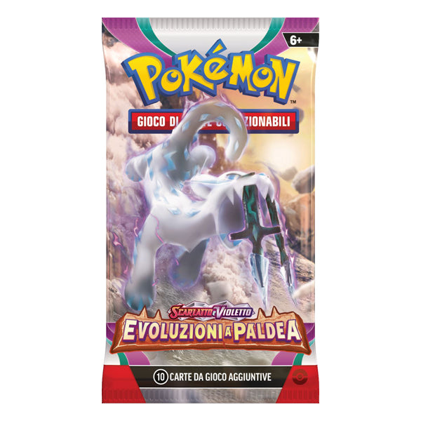Pokémon Scarlatto e Violetto – Evoluzioni a Paldea – Busta 10 Carte