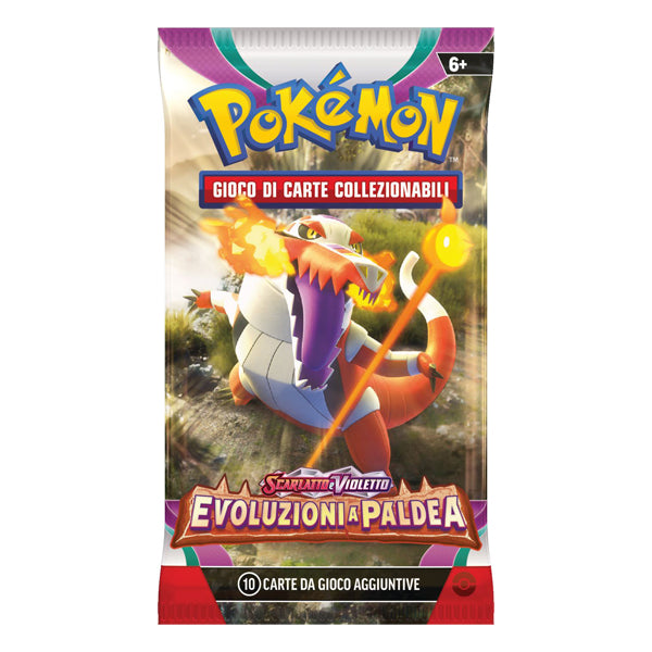 Pokémon Scarlatto e Violetto – Evoluzioni a Paldea – Busta 10 Carte