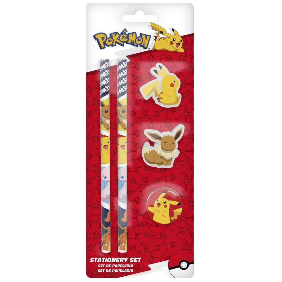 Pokemon stationary set