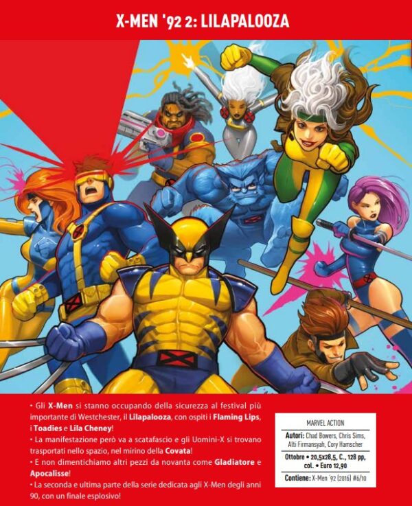 Marvel Action – X-Men ’92 Vol. 2 – Lilapalooza – Panini Kids