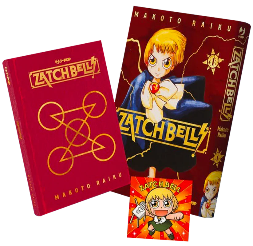 Zatch Bell! - Limited Variant - Con Sticker + Sticker Booklet