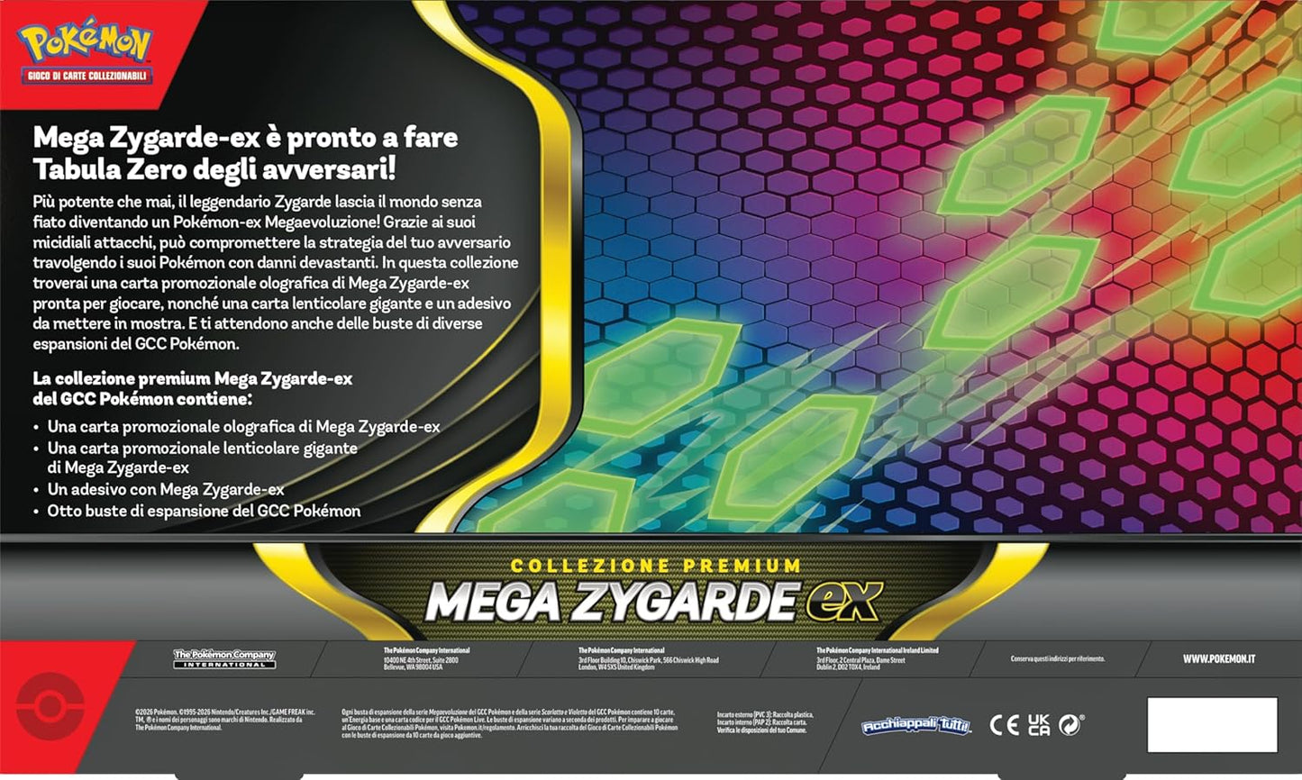 POKEMON COLLEZIONE PREMIUM MEGA ZYGARDE-EX (IT)