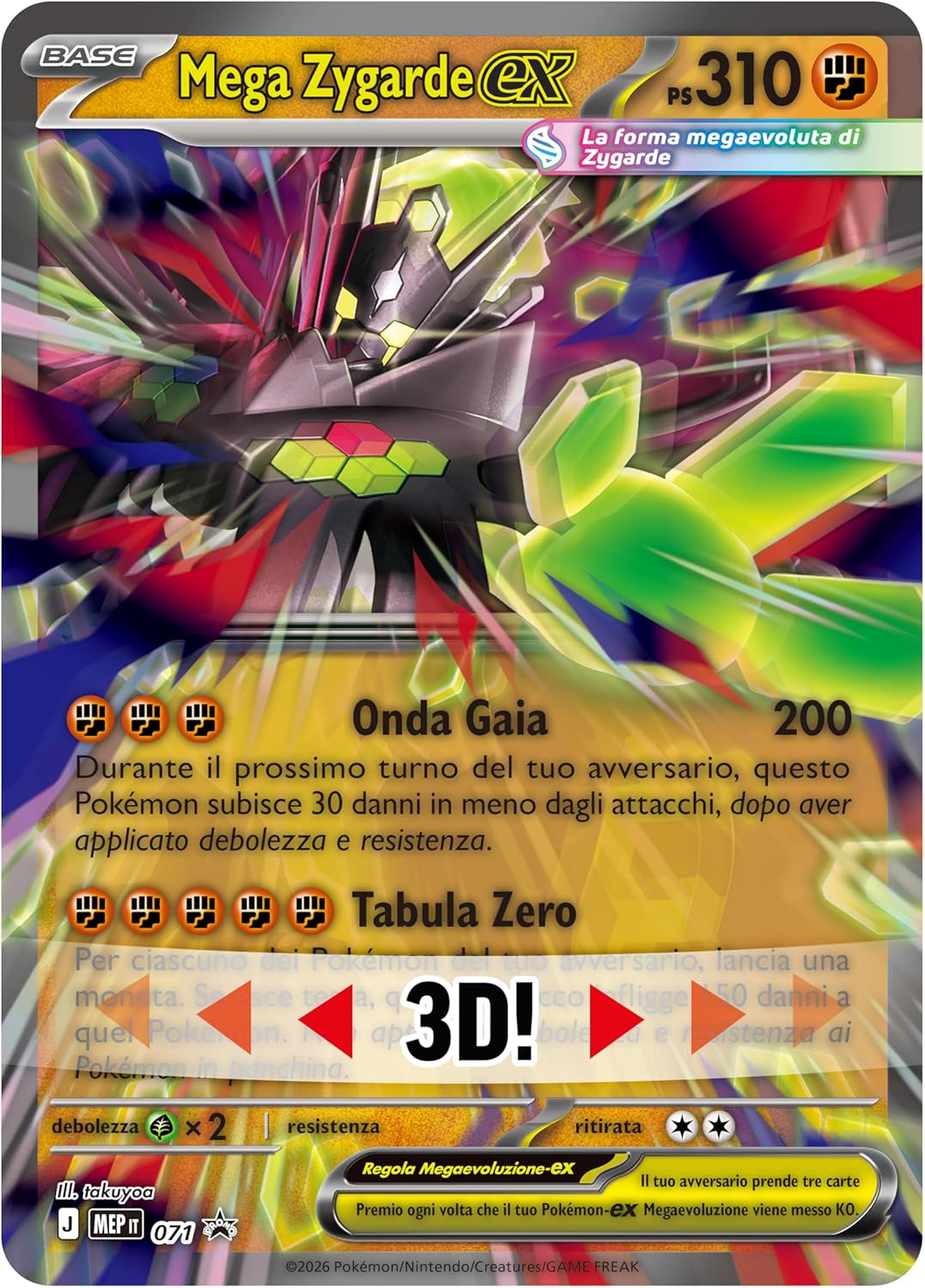 POKEMON COLLEZIONE PREMIUM MEGA ZYGARDE-EX (IT)