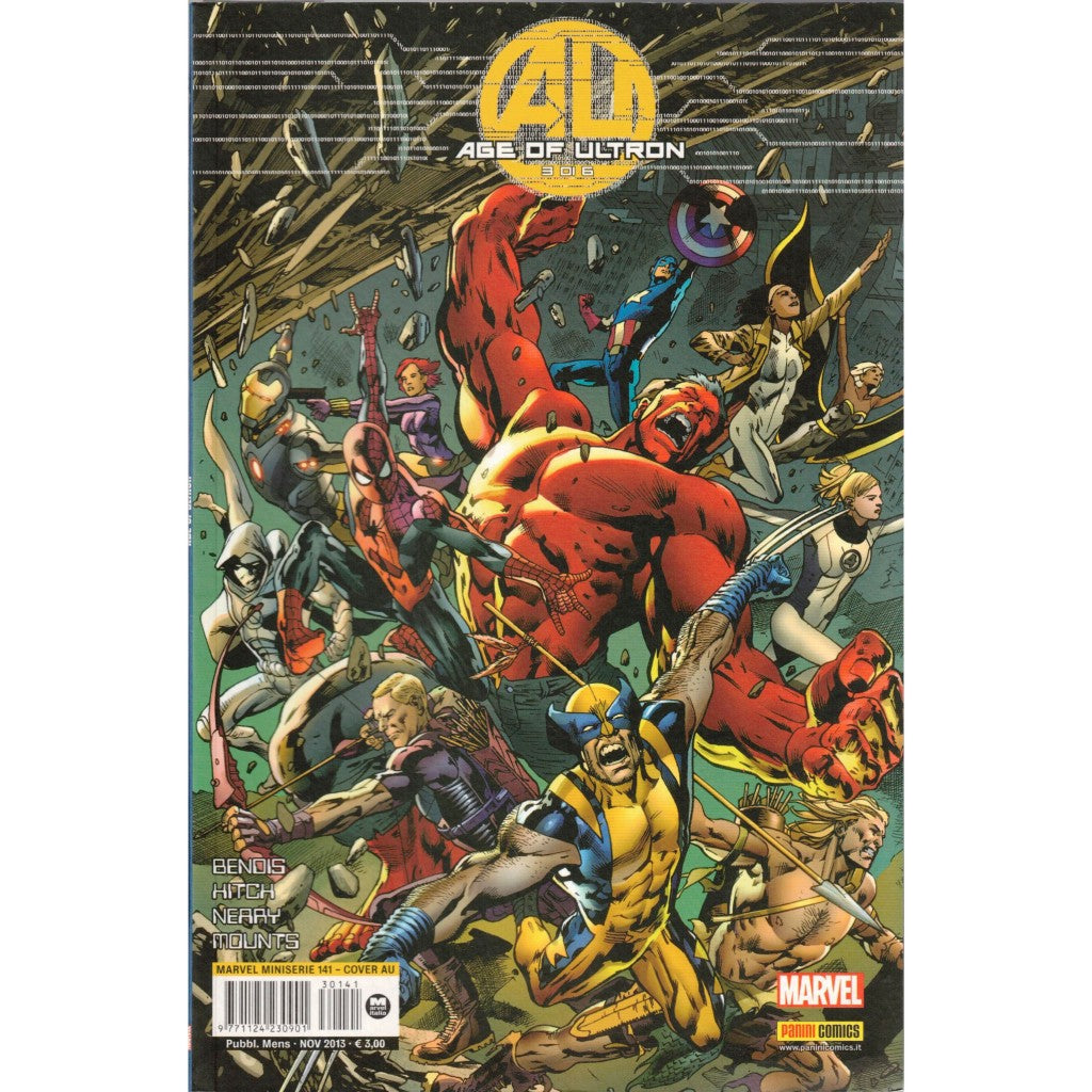 Age of Ultron Cover AU n.3 - Marvel Miniserie 141