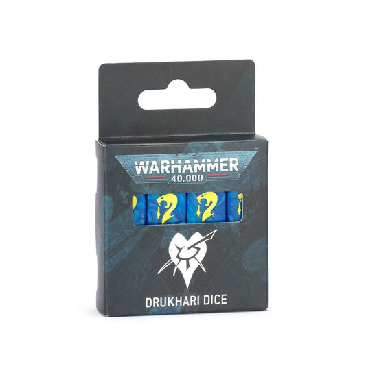 WARHAMMER 40000: DRUKHARI DICE SET SET DADI