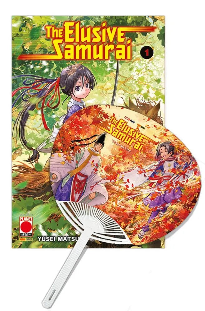 The Elusive Samurai 1 + Ventaglio + Cartolina – Variant – Manga Mega 56 – Panini Comics