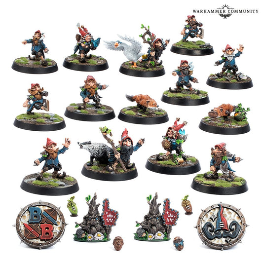 BLOOD BOWL: GNOME TEAM Glimdwarrow Groundhogs