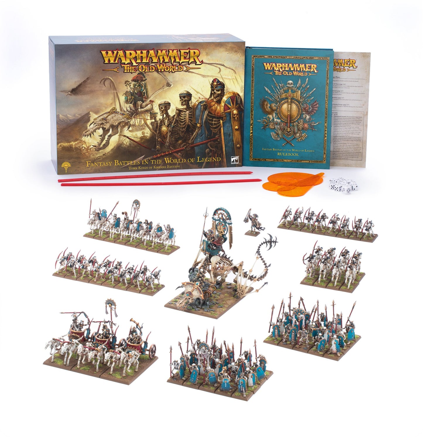 WARHAMMER THE OLD WORLD - Tomb Kings of Khemri Edition