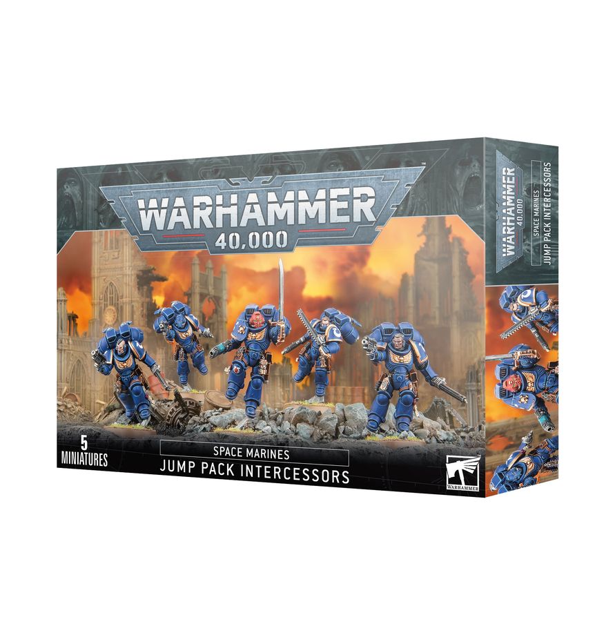 Intercessor d'Assalto con reattori dorsali - SPACE MARINES
