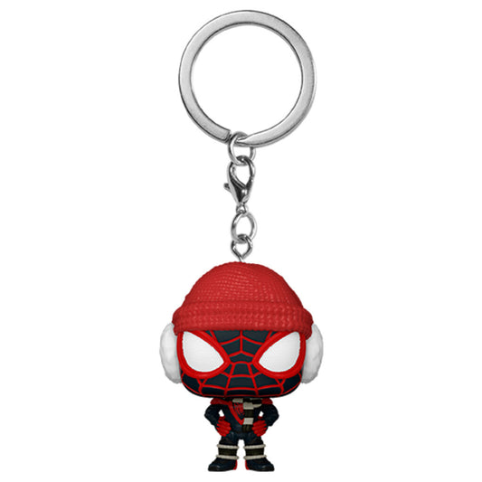 Funko Pocket POP! Keychain Marvel Spider-man Miles Morales (whinter suit)