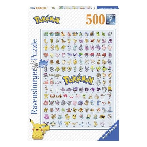 POKEMON - PUZZLE 500 PEZZI Ravensburger - NUOVA EDIZIONE