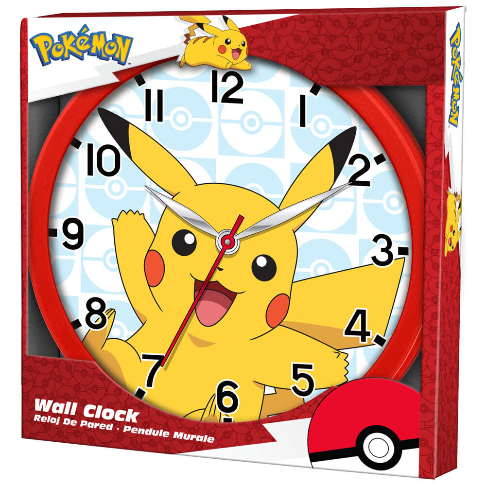Pokemon wall clock