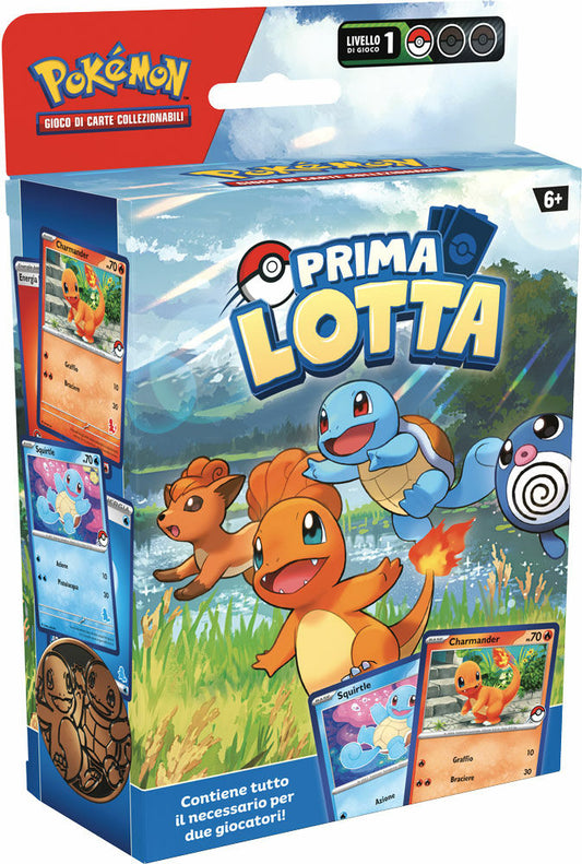 Pokemon Prima Lotta Charmander e Squirtle
