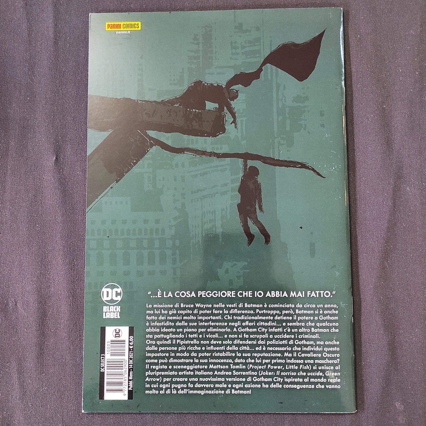 Batman l'Impostore 3 -AUTOGRAFATO