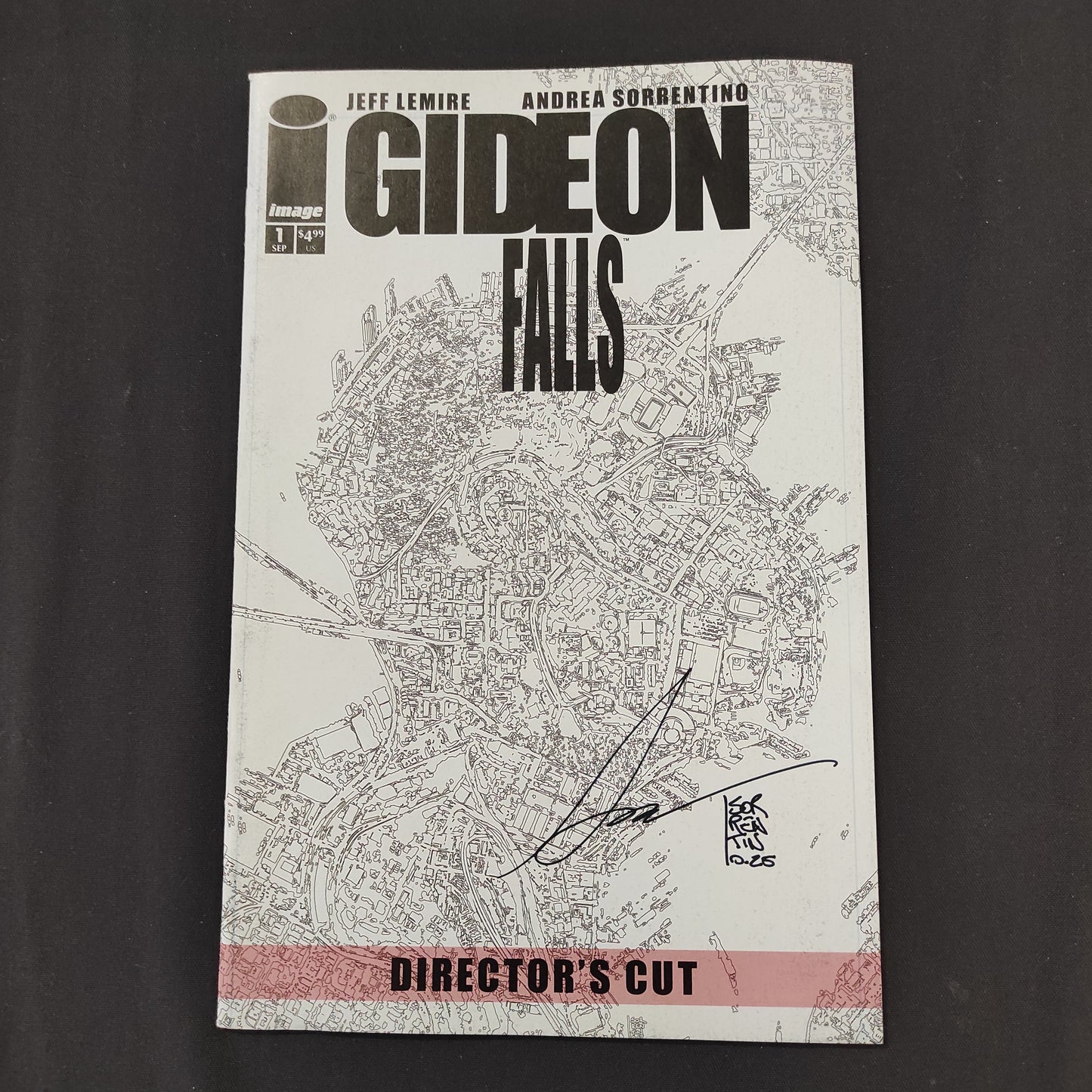 Gideon Falls #1 Director's Cut (2018) -AUTOGRAFATO