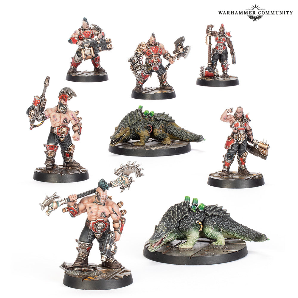 NECROMUNDA: GOLIATH FORGE BOSSES & SUMPKROCS